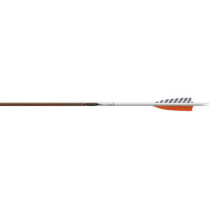 Easton Carbon Legacy 5mm Arrows 4 in. Helical Feathers 400 6 pk.