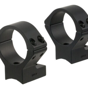 Talley 930711 Scope Mount/Ring Combo Black Anodized 1" Tube Fits Browning BLR/BAR/BPR Low Rings