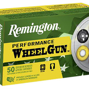 Remington Ammunition 22338 Performance WheelGun 45Colt 225gr Lead Semi Wadcutter 50 Per Box/10 Case