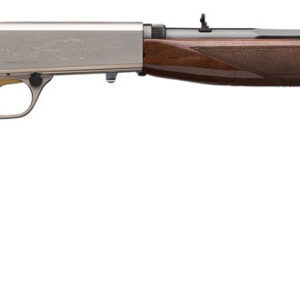 Browning 021023102 SA-22  22 LR 11+1 19.375" Polished Blued/ 19.30" Octagon Barrel, Satin Nickel Receiver, Gloss Black Walnut/ Wood Stock, Right Hand
