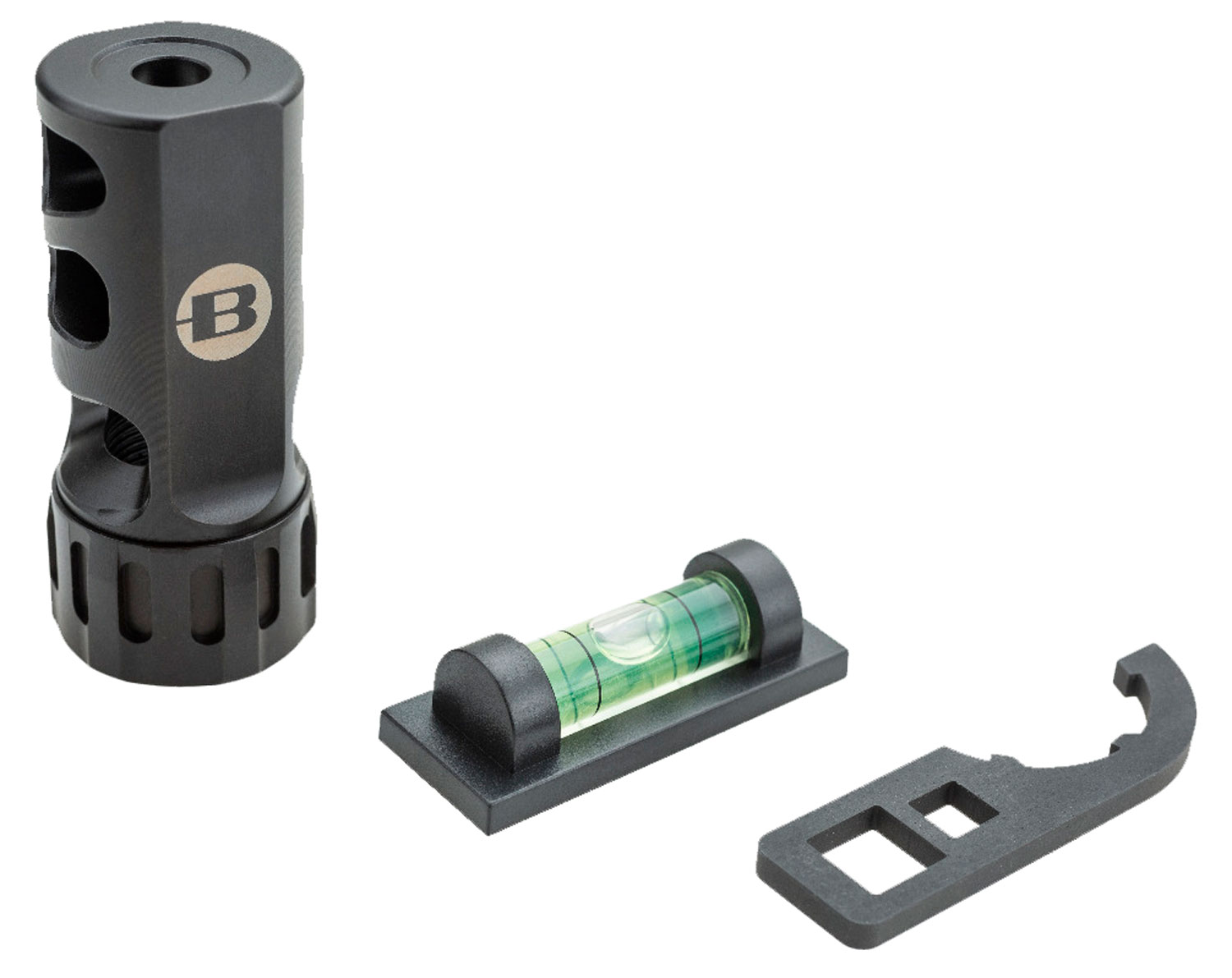 Bergara Rifles BA0007 ST-1 Self Timing Black Nitride 17-4 Stainless Steel, 5/8"-24 tpi Threads, 2.50" OAL, 6.5 Cal
