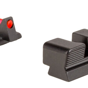 Trijicon 601050 Fiber Sights Red/Fiber Optic Front Sight-Black/Blank Rear Sight Sig Sauer P225/P226/P228 #8 Front/#8 Rear