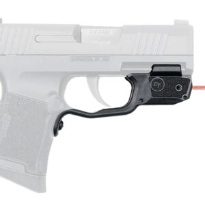 Crimson Trace 0181501 Laserguard Fits Sig P365/P365XL/P365SAS, Red Laser Black Polymer Trigger Guard Mount