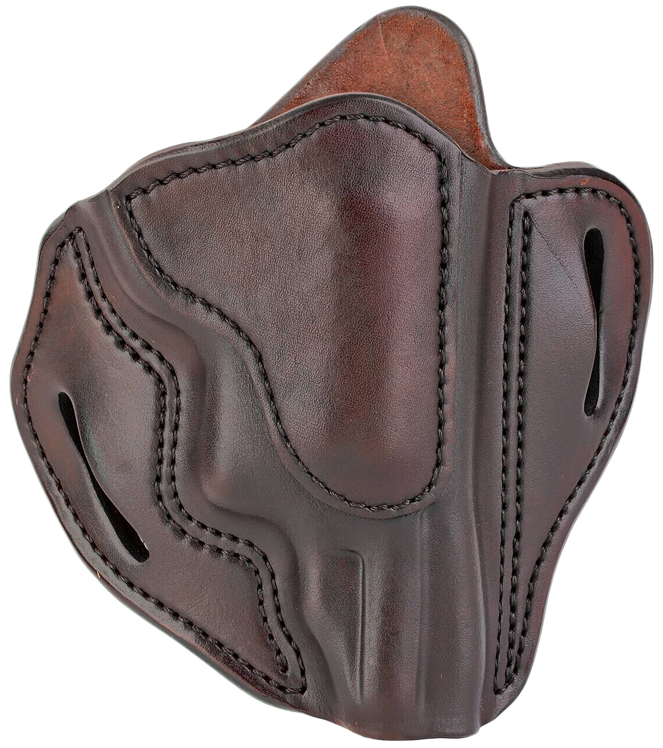 1791 Gunleather RVH3SBRR RVH3 OWB Size 03 Signature Brown Leather Belt Slide Fits S&W Governor Right Hand