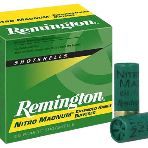 Remington Ammunition 26674 Nitro Magnum 12Gauge 3" 1 5/8oz 4Shot 25 Per Box/10 Case