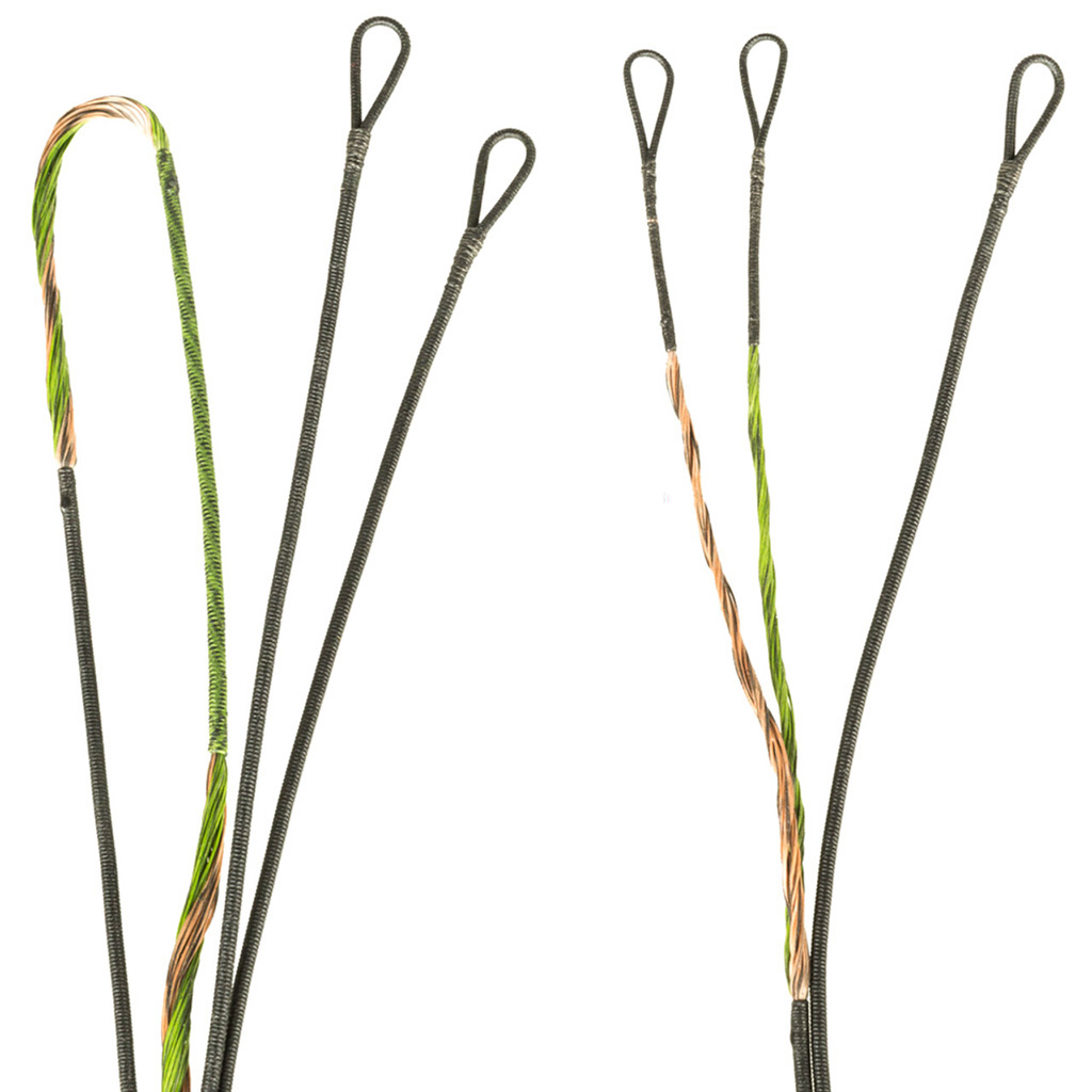 FirstString Premium String Kit Green/ Brown Hoyt Faktor 34 #3 Cam