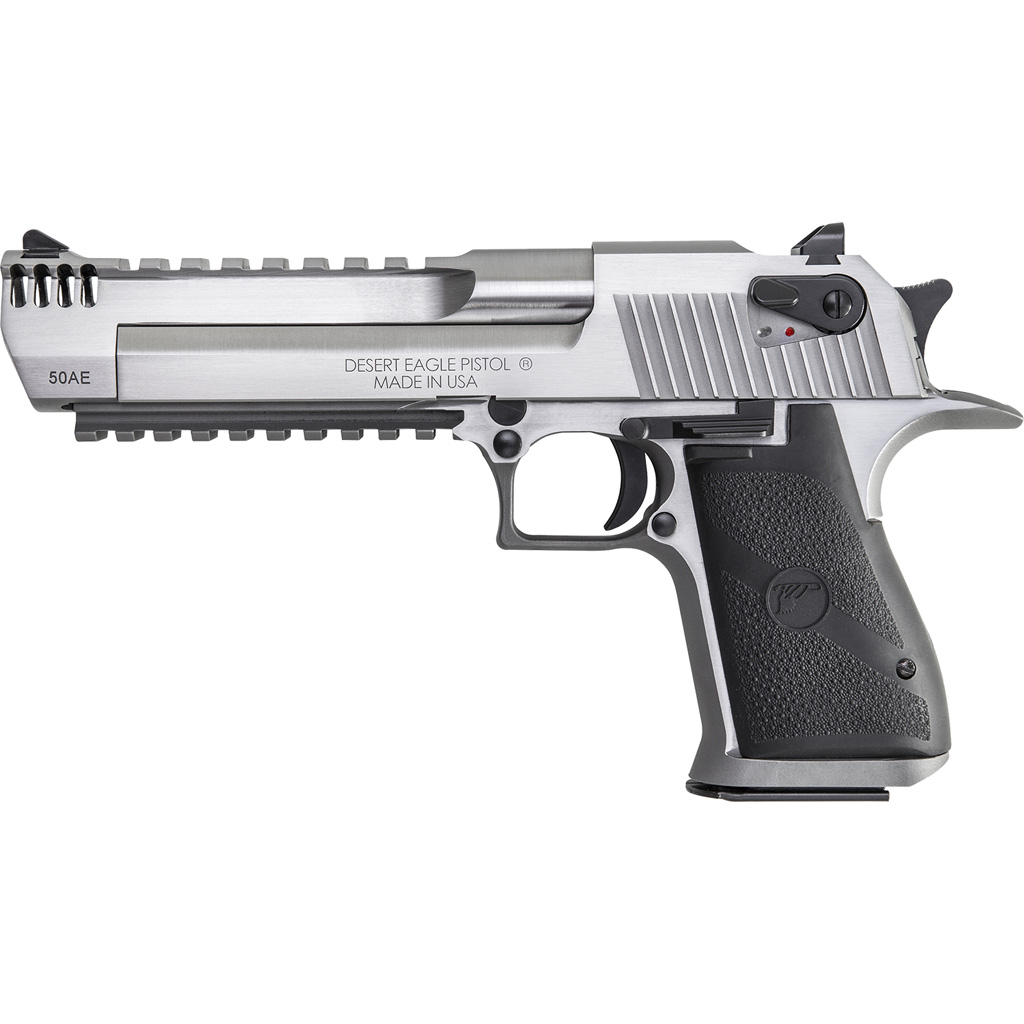 Magnum Research Desert Eagle Mark XIX Pistol 50 AE 6 in. Stainless Steel 7 rd. Muzzle Brake - Image 2