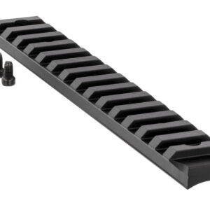 Ruger 90672 Picatinny Rail Black Anodized Aluminum Fits Ruger American Rifle Long Action