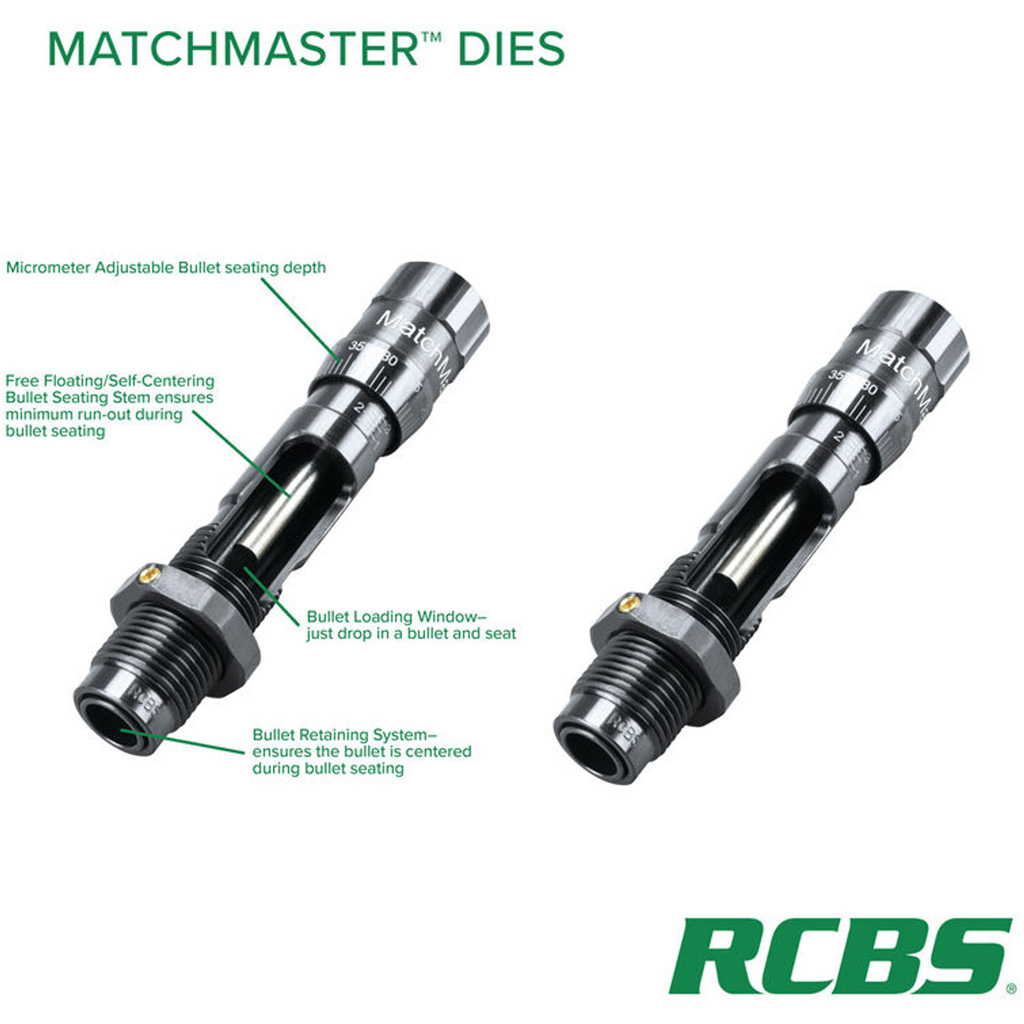 RCBS Matchmaster Comp Seat Die 25 GT - Image 2