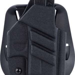 1791 Gunleather TACPDHOWBGLOCKBLKR Tactical Kydex OWB Black Kydex Paddle Compatible w/Glock Right Hand