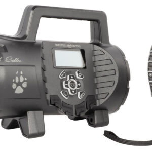Western Rivers WRC-EGC-SS Eichler Single Speaker Electronic Call Multiple Sounds Attracts Predators Features Remote Control Black Plastic