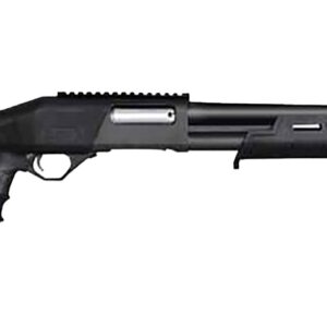 JTS Shotgun X12PT X12PT 12 Gauge Pump 2.75" 4+1 18.56" Black Barrel, Black Receiver w/Picatinny Rail, Black Synthetic Stock, Black Polymer Grip