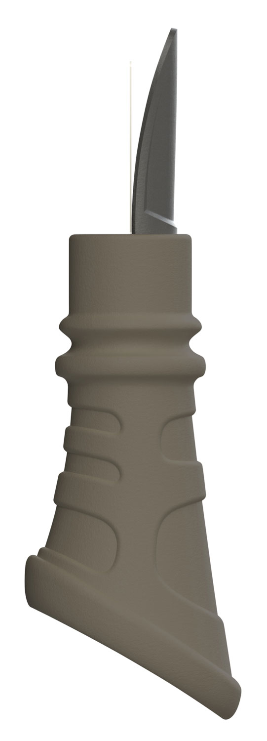 Foxpro 4K9 4K9 Open Call Single Reed Coyote Sounds Attracts Predators Tan