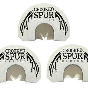 Foxpro CSGSCOMBO Crooked Spur Ghost Spur Combo Diaphragm Call, Attracts Turkey, Triple Prophylactic Reeds