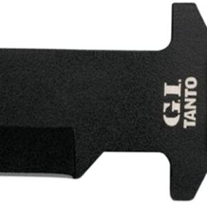 Cold Steel CS80PGTK G.I. 7" Fixed Tanto Plain Black Rust Resistant Finish 1055 Carbon Steel Blade/Black Polypropylene Scales Handle Includes Sheath