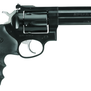 Ruger 1756 GP100 Sports South Exclusive 357 Mag 6 Shot 5" Blued Full Lug Steel Barrel, Blued Cylinder Blued Steel Frame, Black Finger Grooved Rubber Grip, Transfer Bar Safety, Exposed Hammer