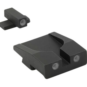 Meprolight USA 114203101 Tru-Dot Green Tritium White Outline Front Sight-Green Tritium White Outline Rear Sight Springfield Armory XD-M/XD-S (Non OSP)
