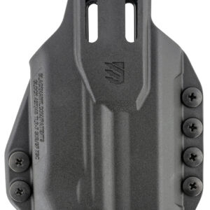 Blackhawk 416476BK Stache IWB Size 76 Black Polymer Belt Clip Compatible w/Glock 43X/48 w/SureFire XSC Ambidextrous