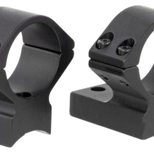 Talley 930706 Scope Mount/Ring Combo Black Anodized Aluminum 1" Tube Weatherby Mark V Low Rings Non-Magnum Action 0 MOA