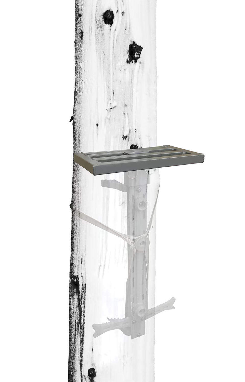 Hawk HWKHHSP Helium HSP Platform Gray Aluminum 10" x 6"