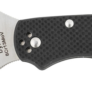 Spyderco BY01GP2 Byrd Harrier 2 3.39" Folding Clip Point Plain 8Cr13MoV SS Blade Black Textured G10 Handle Includes Pocket Clip