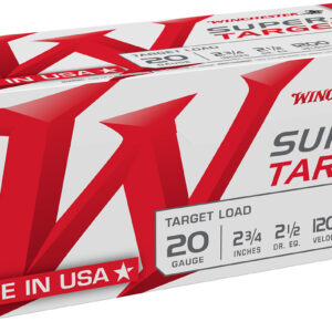 Winchester Ammo TRGT207VP Super-Target 20Gauge 2.75" 7/8oz 7.5Shot 100 Per Box/2 Case