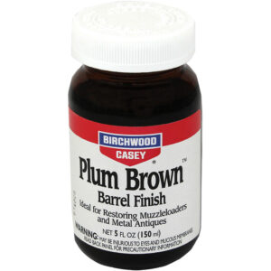 Birchwood Casey Plum Brown Barrel Finish Jar 5 oz.