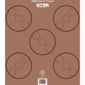 Maple Leaf S3DA 3D Target Face Brown ASA 25 pk.