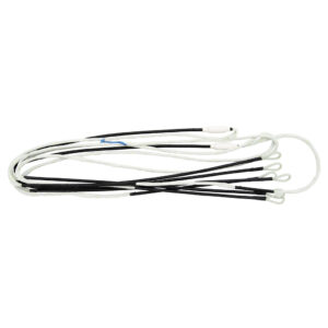 GAS Ghost XV String and Cable Set White w/ Black Serving PSE PerformX 3D