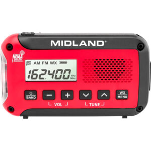 Midland Emergency Radio w/ AM/FM/Weather Alert.