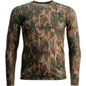 Blocker Finisher Turkey LS Performance Tee MO Greenleaf  Small