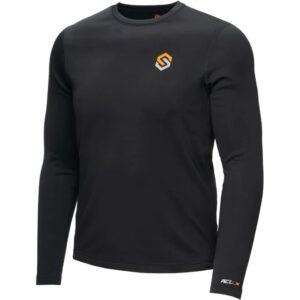 ScentLok Climafleece BaseSlayer Top Black Small