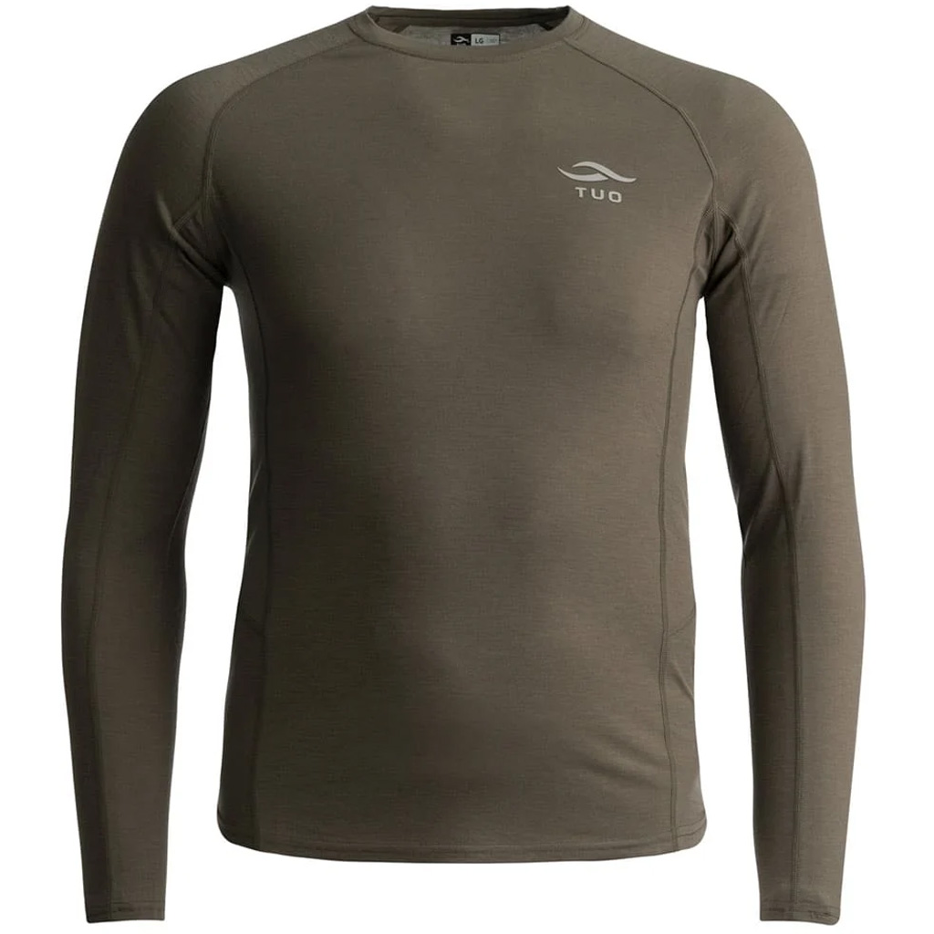 TUO Kinetic Merino 150 LS Crew Shirt Deadfall Small - Image 2