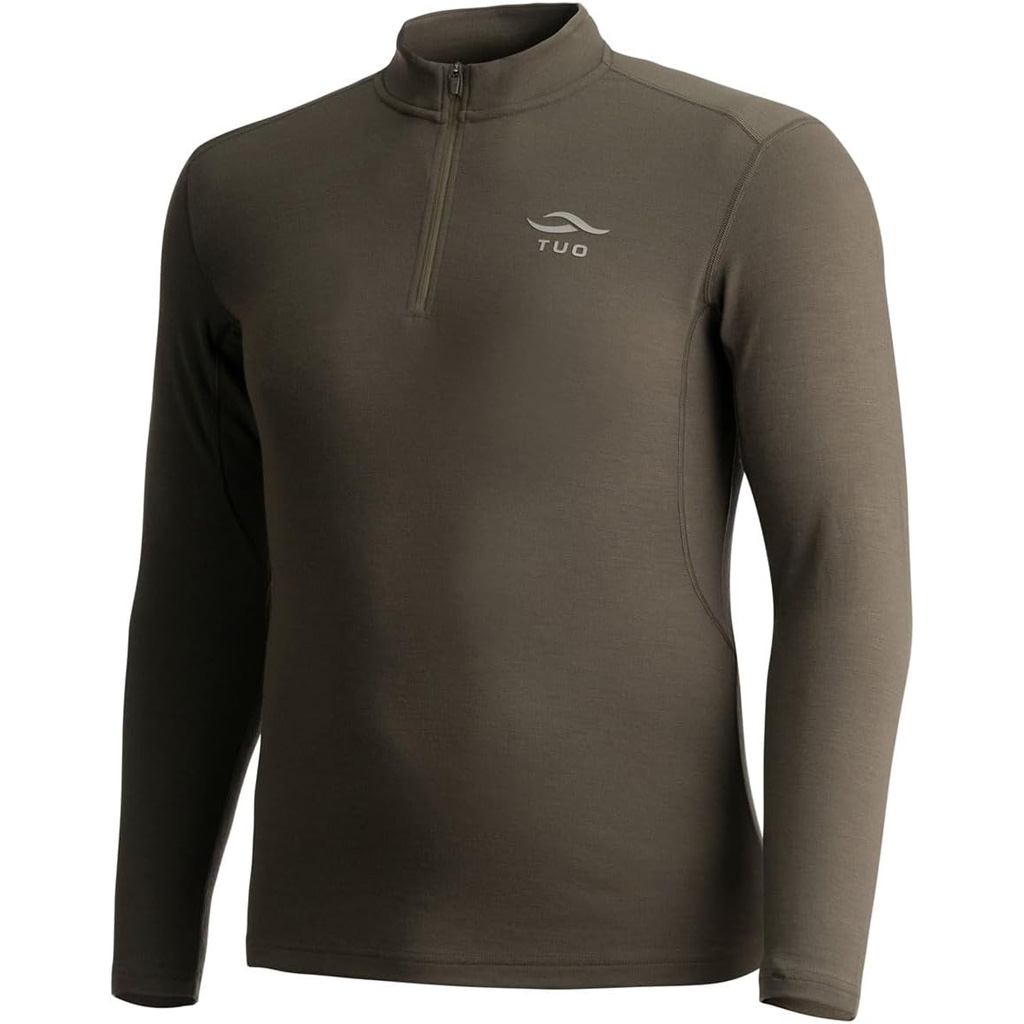 TUO Kinetic Merino 250 1/4 Zip Shirt Deadfall X-Large - Image 2