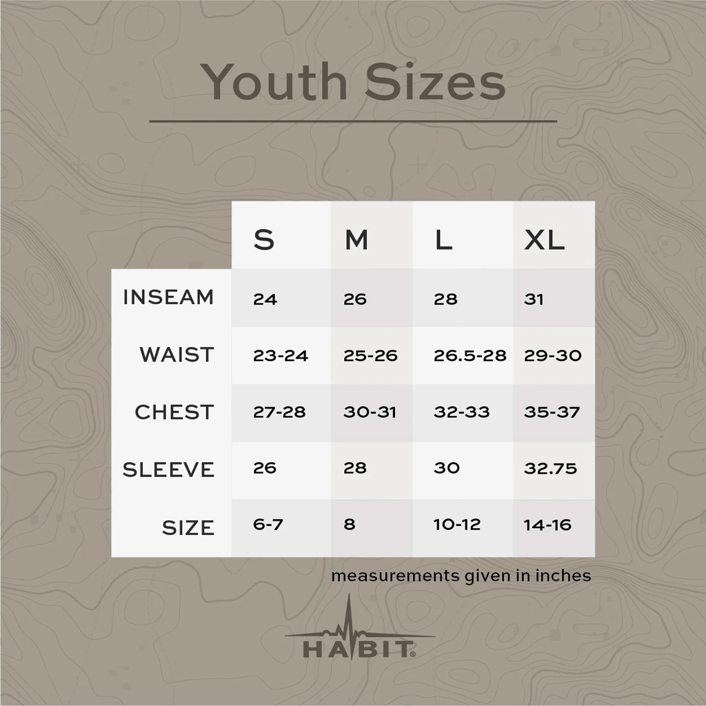 Habit Youth Cedar Branch Insulated Waterproof Bib YS-Realtree APX / Turkish Coffee - Image 2