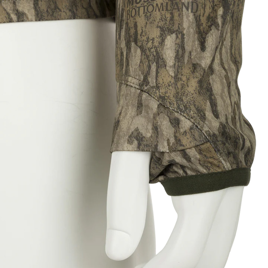 Drake Ol' Tom Mens Early Bird LS Performance Crew MO Bottomland 2XLarge - Image 2