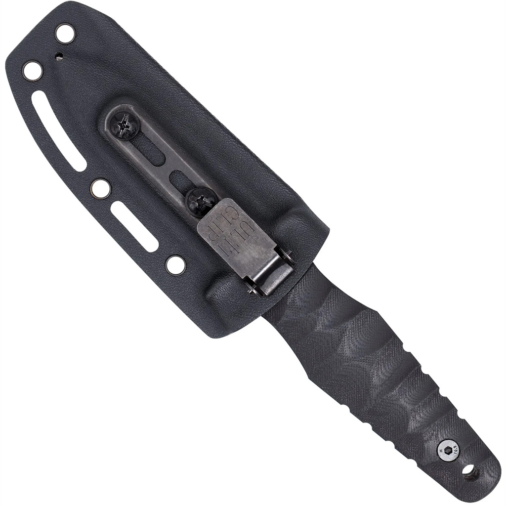 CobraTec Claymore Single Blade Dagger Fixed Blade Satin Stonewash