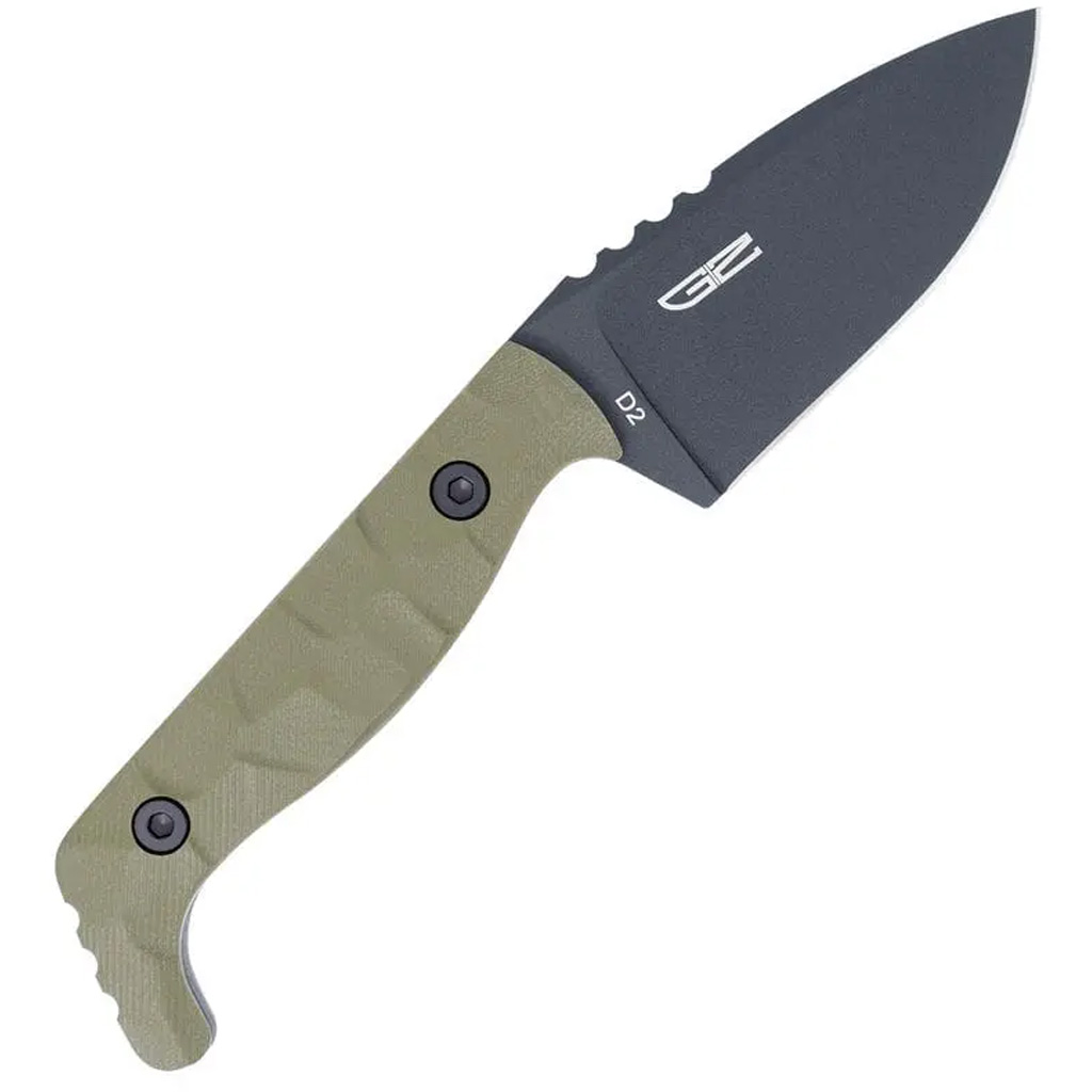 CobraTec Kingpin S Knife Fixed Blade OD Green - Image 3