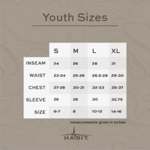 Habit Youth Bear Cave 6 Pocket Pants Realtree APX Youth XL