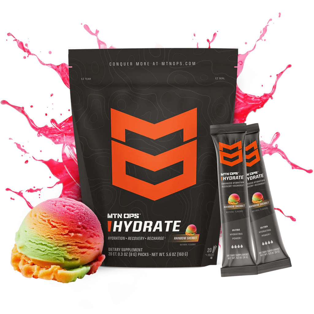 MTN Ops Hydrate Rainbow Sherbet Trail Packs - 20ct - Image 2