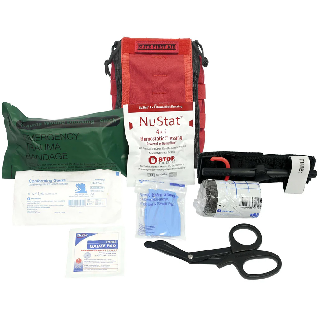 Elite First Aid Advanced Patrol Trauma Kit Red - Image 2