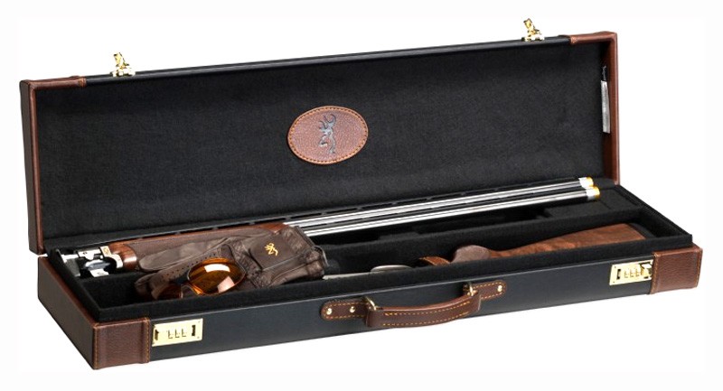 BROWNING LUGGAGE CASE O/U TO - 32" BBL ENCINO II BLACK/BROWN - Image 2