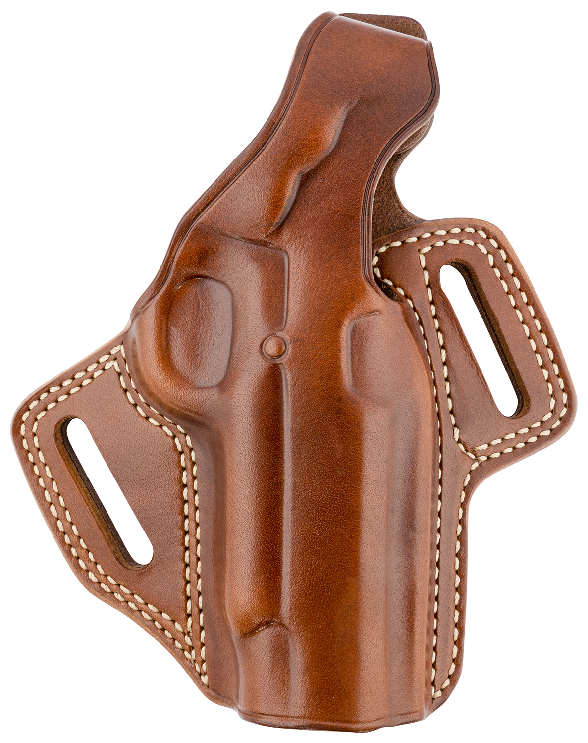 Galco FL266R Fletch OWB Tan Leather Belt Slide Fits 4-4.25" 1911 Right Hand
