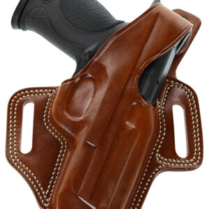 Galco FL652R Fletch OWB Tan Leather Belt Slide Fits S&W M&P Shield Fits Ruger Max-9 Fits FN 503 Right Hand