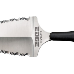 Cold Steel CS43XLSS Urban Edge 2.50" Fixed Serrated Stone Washed Japanese AUS-8A SS Blade/Black Textured Kray-Ex Handle