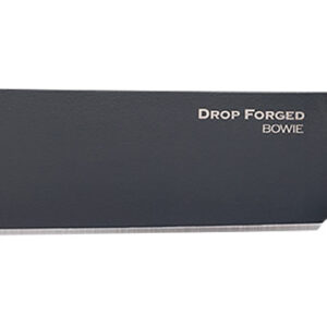 Cold Steel CS-36MK Drop Forged 9.50" Fixed Bowie Plain Black 52100 High Carbon Steel Blade/ Black & Ivory Faux Stag Handle Includes Belt Loop/Sheath