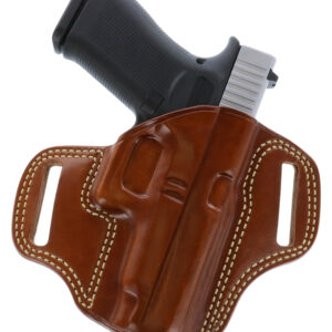 Galco CM876 Combat Master OWB Tan Leather Belt Slide Fits Springfield Hellcat Pro Right Hand