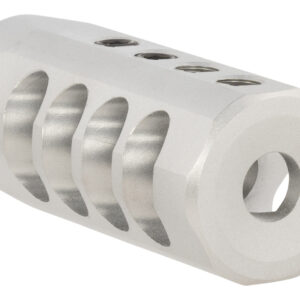 Christensen Arms 8100001701 Side-Baffle Natural Titanium, 5/8"-24 tpi Threads, 30 Cal (.920" D Bull barrel)