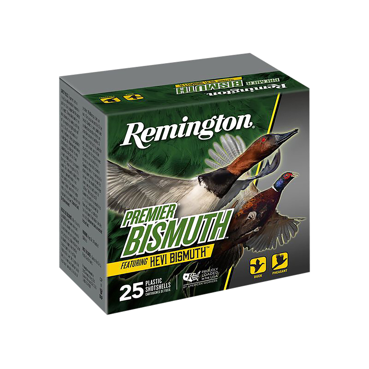 Remington Ammunition R20503 Premier Bismuth 12Gauge 2.75" 1 1/4oz 2Shot 25 Per Box/10 Case