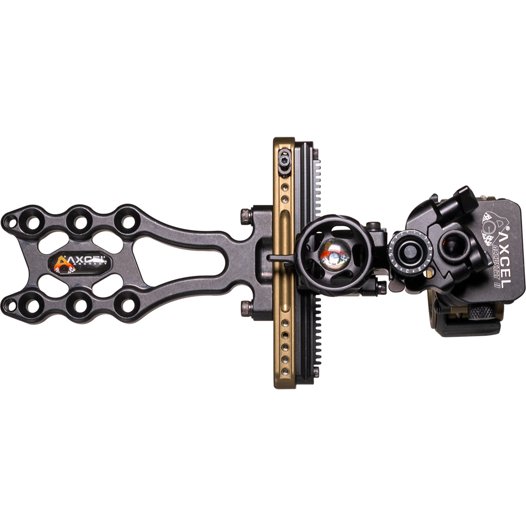 Axcel LANDSLYDE Slider Tactical Bowhunting Sight AccuStat II Micro 5 Pin .010 - Image 2